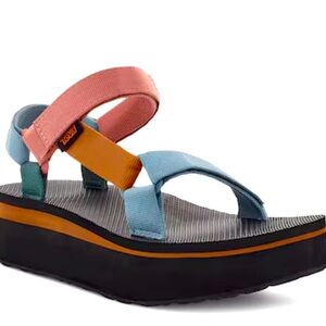 Womens Teva Flatform Universal Platform Sandal Size 9